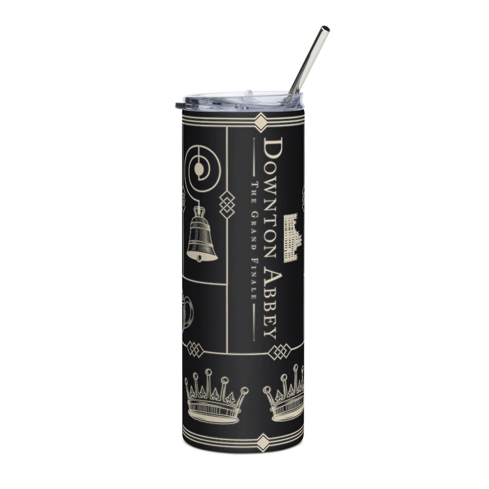 Downton Abbey: The Grand Finale Deco Black Tumbler - Image 4