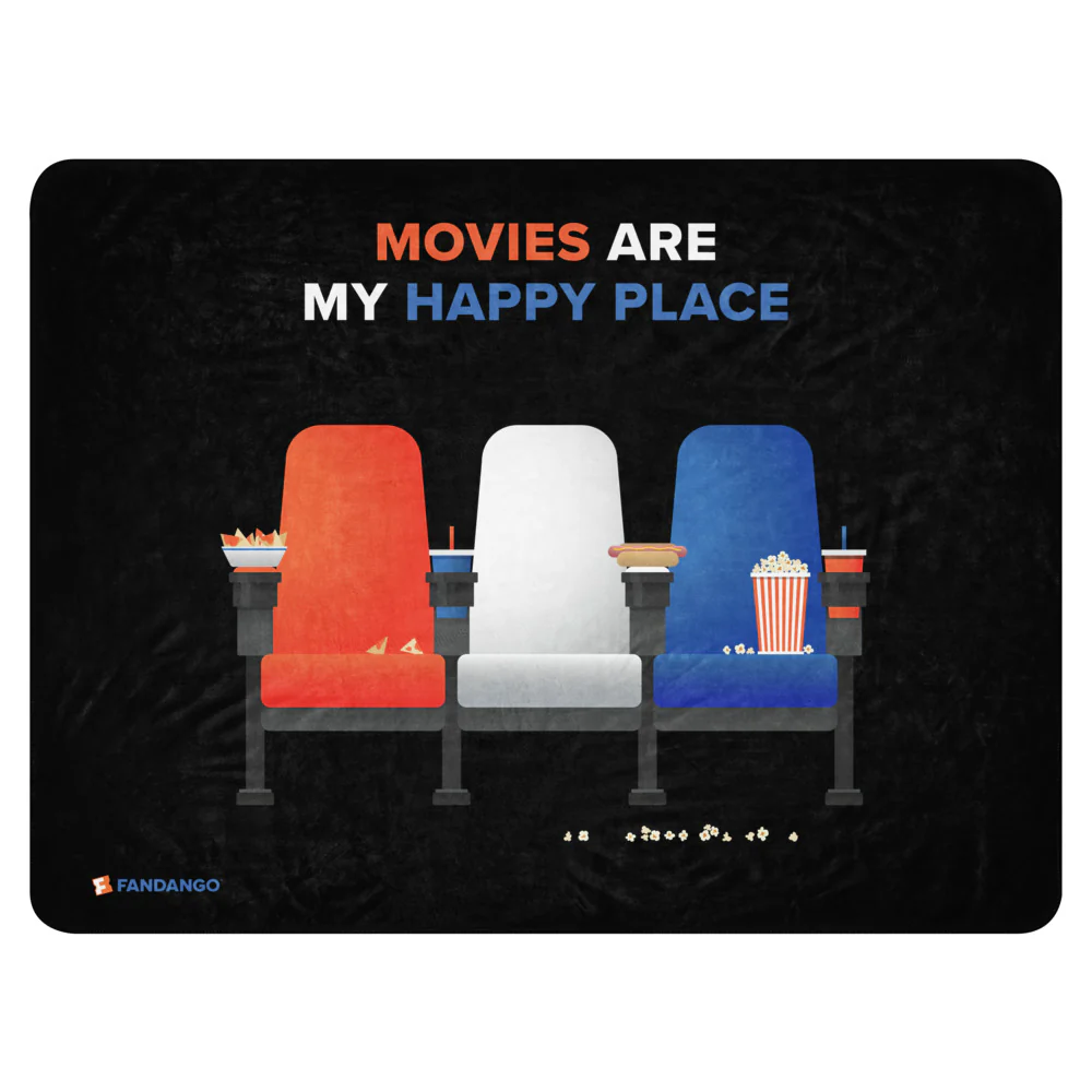 Fandango Movies Are My Happy Place Blanket - Image 13