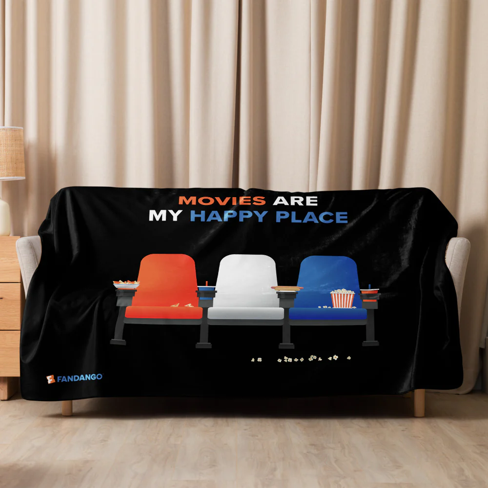 Fandango Movies Are My Happy Place Blanket - Image 15