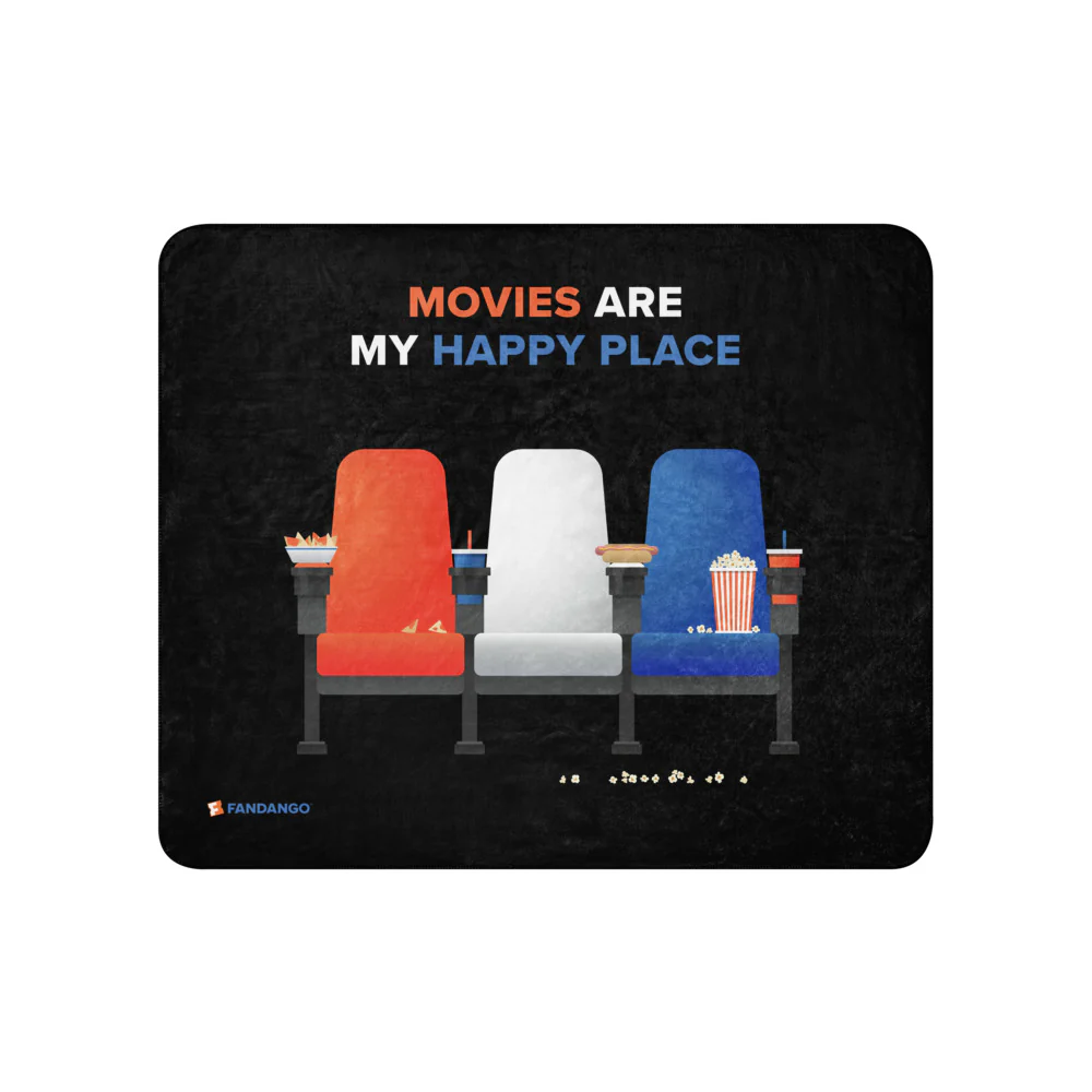 Fandango Movies Are My Happy Place Blanket - Image 7