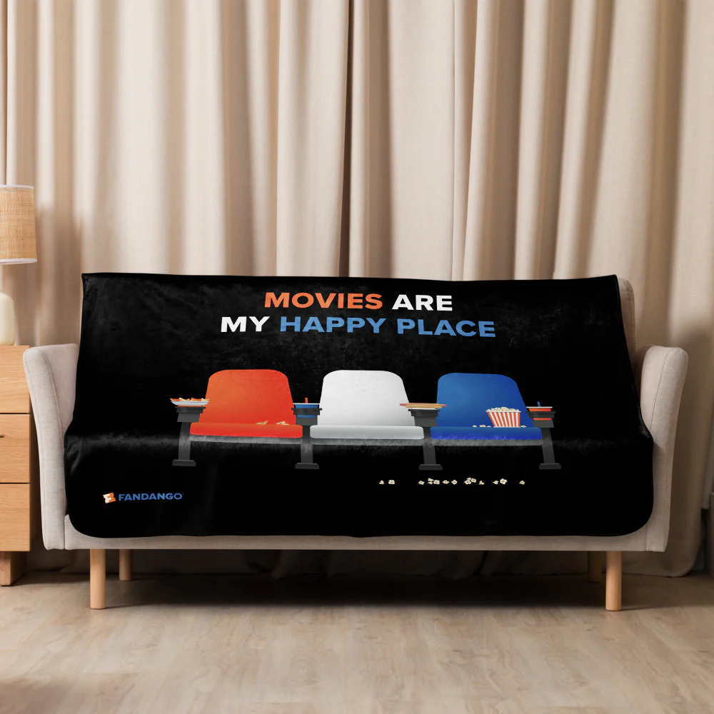Fandango Movies Are My Happy Place Blanket - Image 9