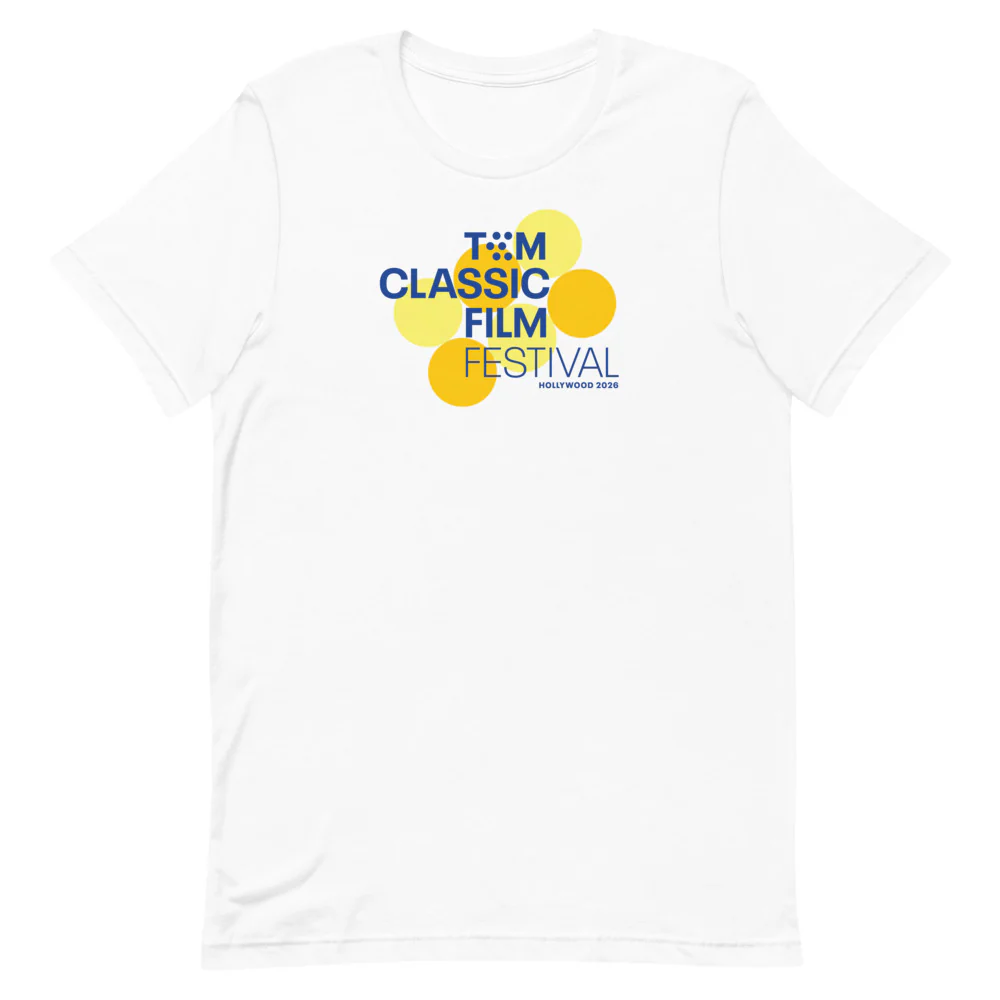 TCM Classic Film Festival 2026 Logo Adult T-Shirt - Image 4