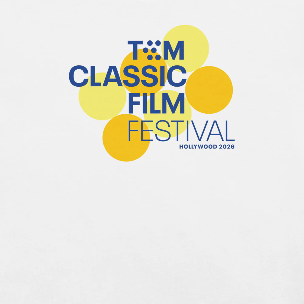 TCM Classic Film Festival 2026 Logo Adult T-Shirt - Image 5