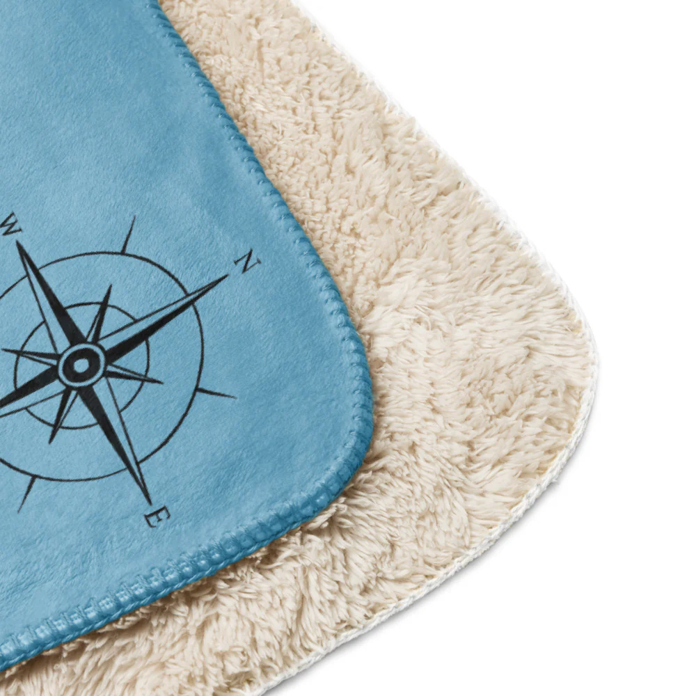 Jaws 50th Anniversary Amity Island Sherpa Blanket - Image 4