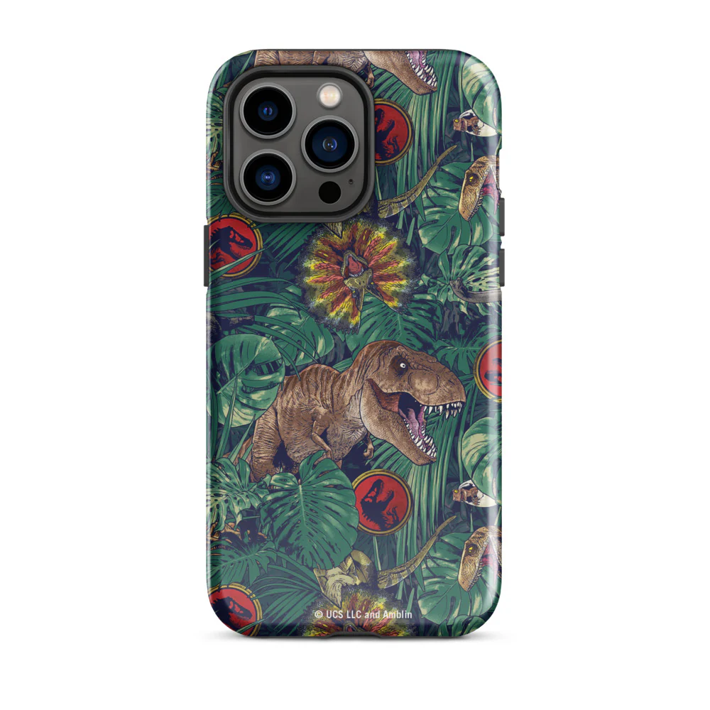 Jurassic Park Jungle iPhone Tough Case - Image 11