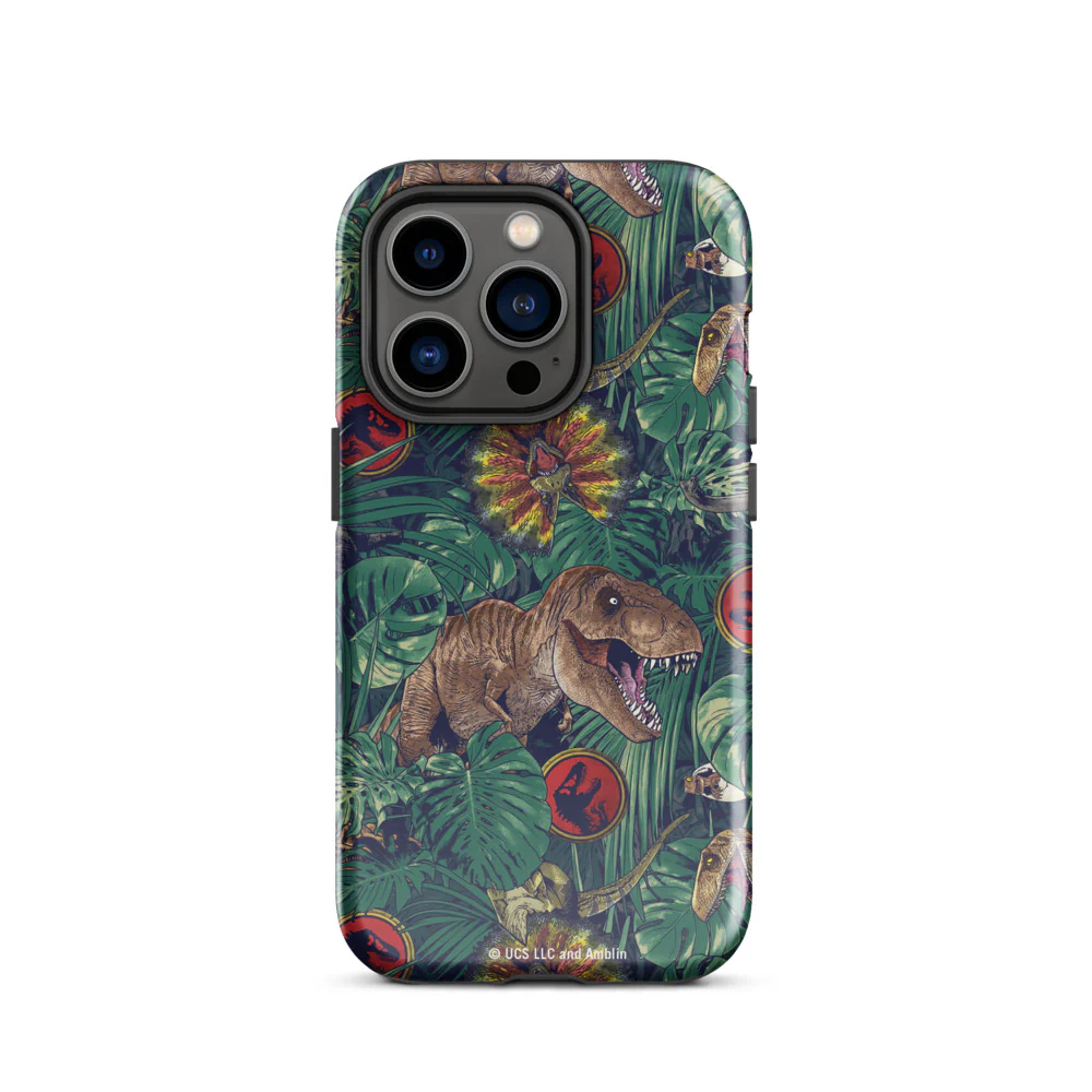 Jurassic Park Jungle iPhone Tough Case - Image 12