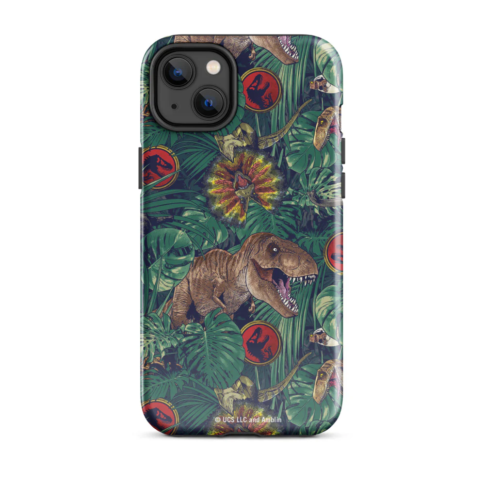 Jurassic Park Jungle iPhone Tough Case - Image 13