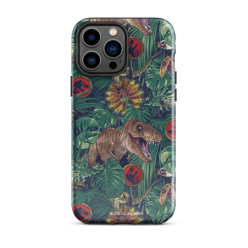 Jurassic Park Jungle iPhone Tough Case - Image 15