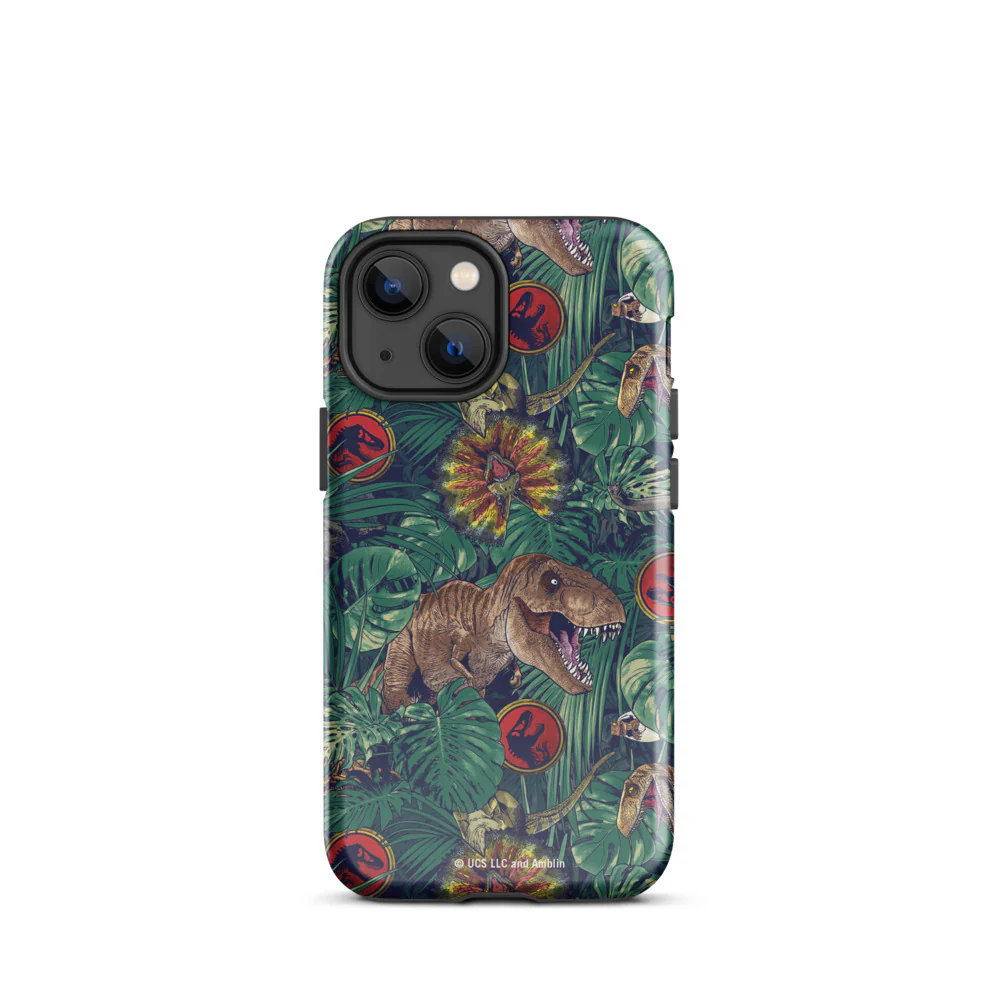 Jurassic Park Jungle iPhone Tough Case - Image 17