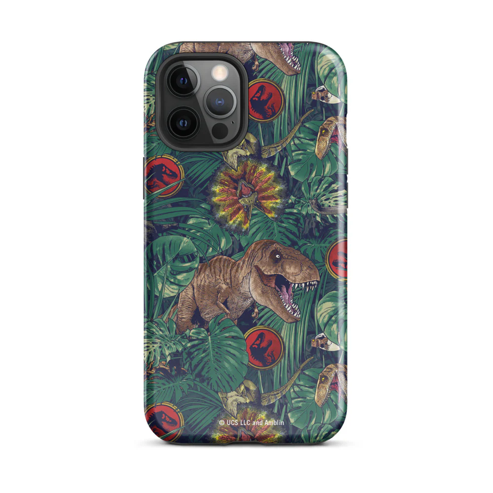Jurassic Park Jungle iPhone Tough Case - Image 19