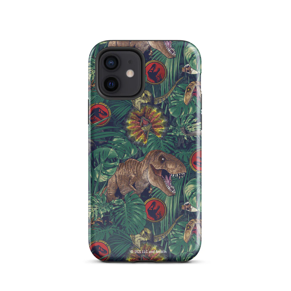 Jurassic Park Jungle iPhone Tough Case - Image 22