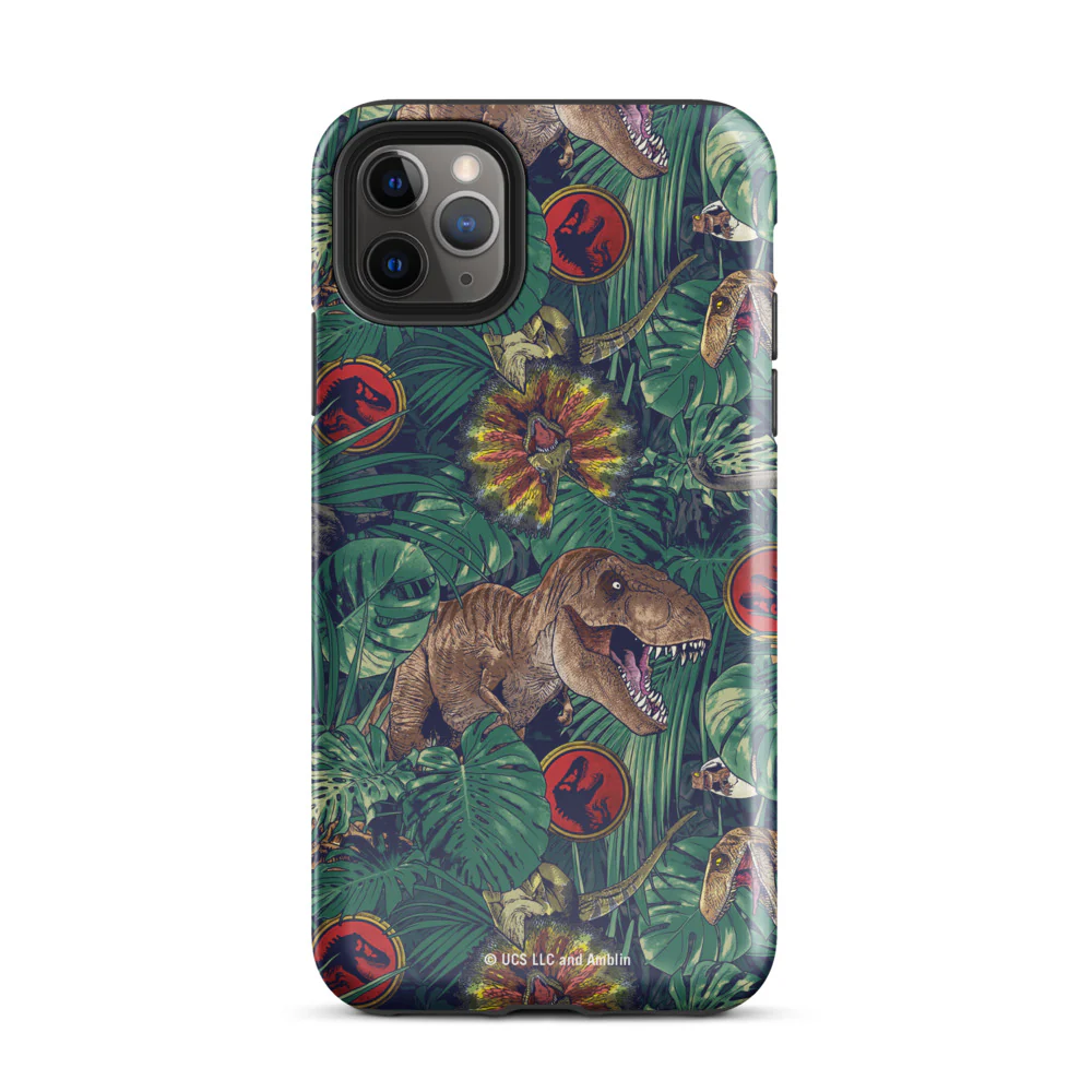 Jurassic Park Jungle iPhone Tough Case - Image 23