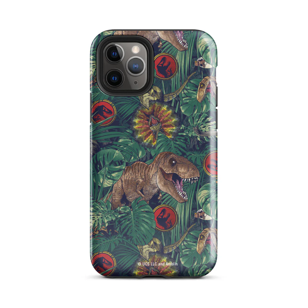 Jurassic Park Jungle iPhone Tough Case - Image 24