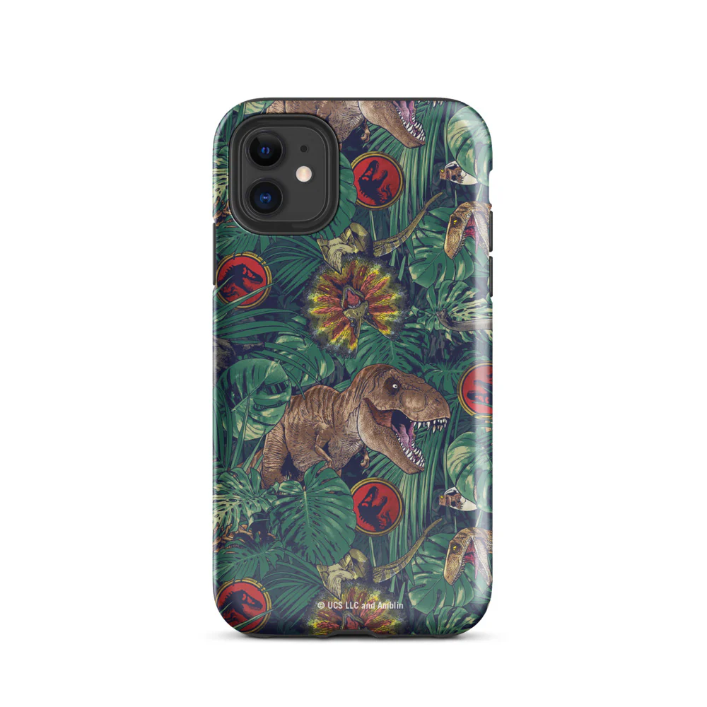 Jurassic Park Jungle iPhone Tough Case - Image 25
