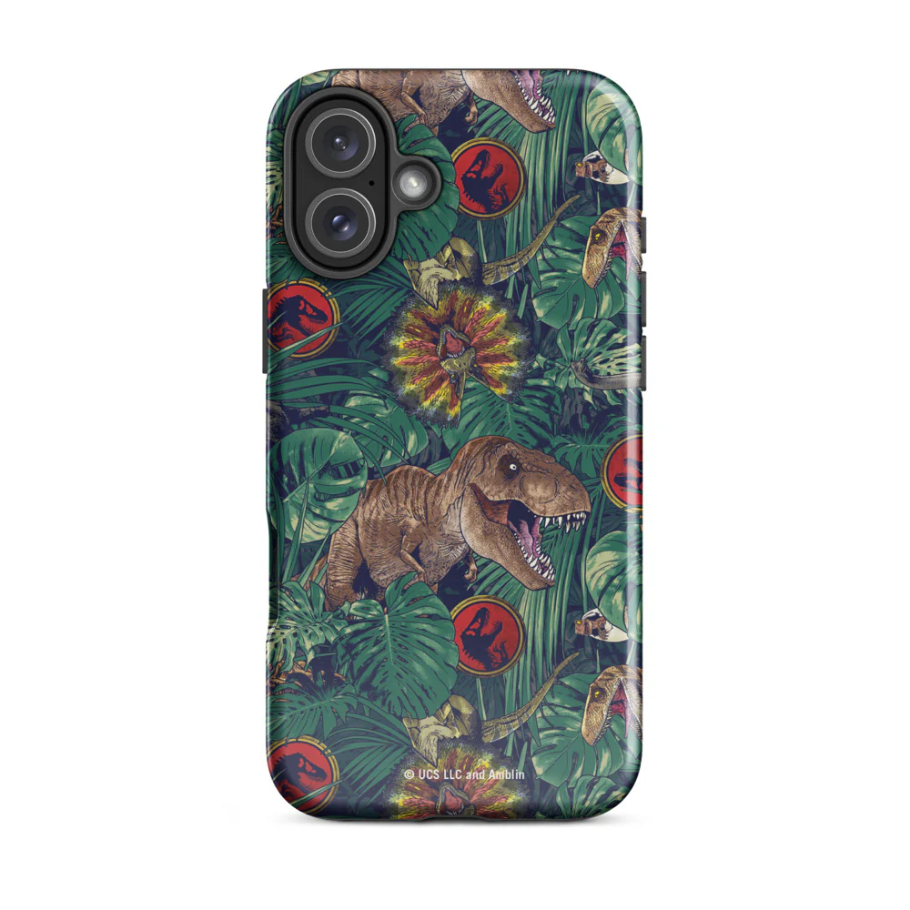 Jurassic Park Jungle iPhone Tough Case - Image 5