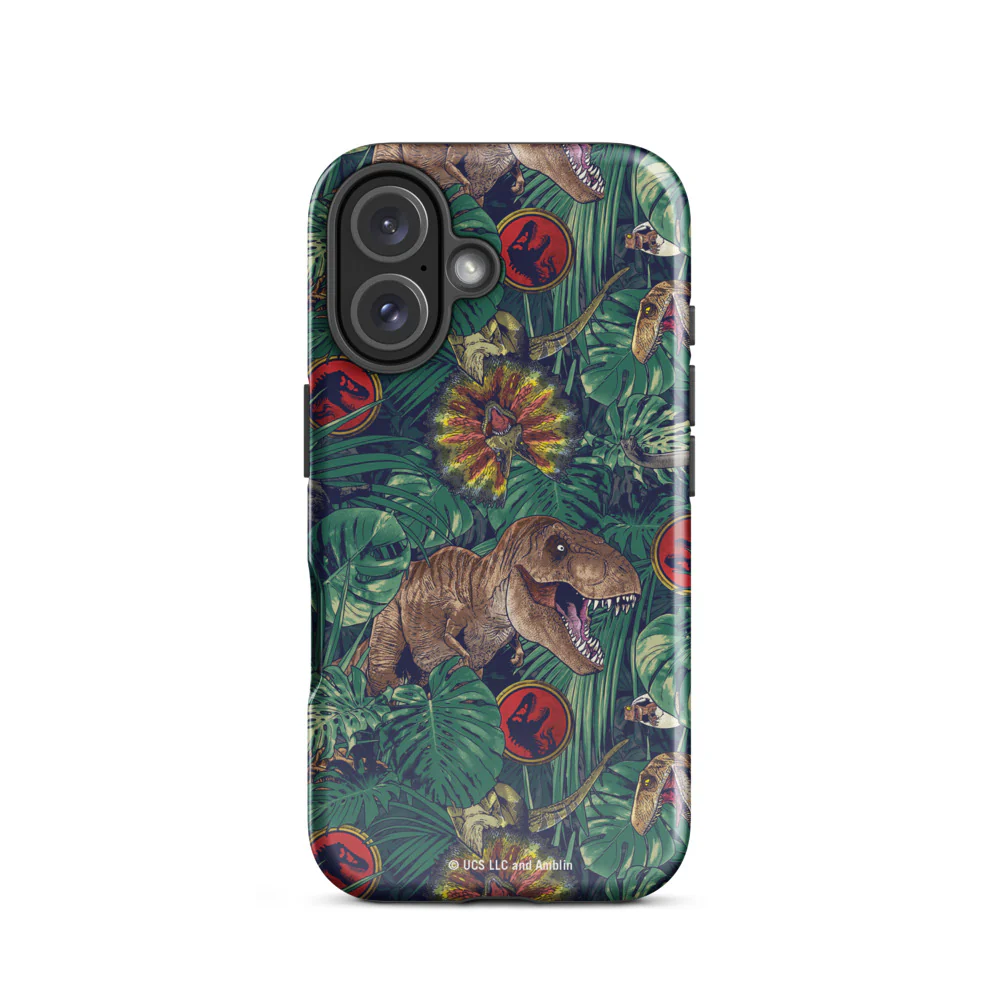 Jurassic Park Jungle iPhone Tough Case - Image 6