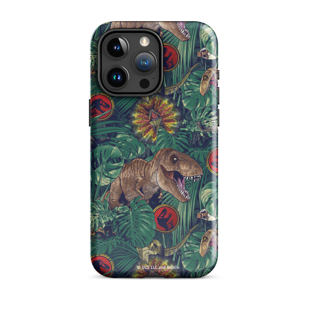 Jurassic Park Jungle iPhone Tough Case - Image 7