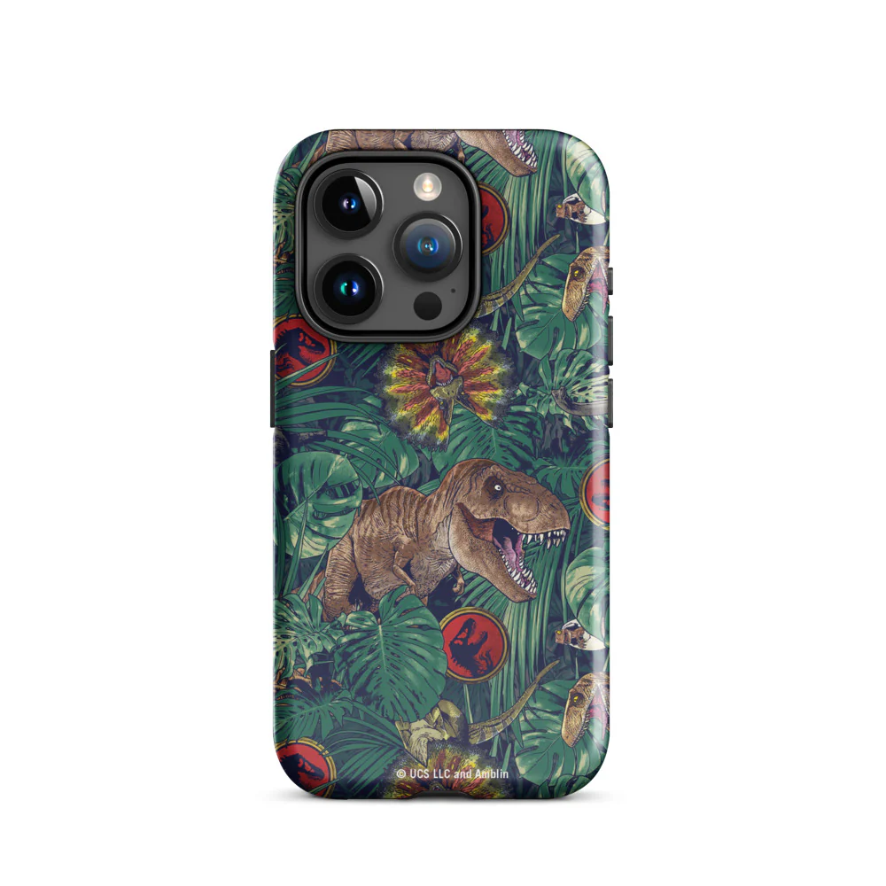 Jurassic Park Jungle iPhone Tough Case - Image 8