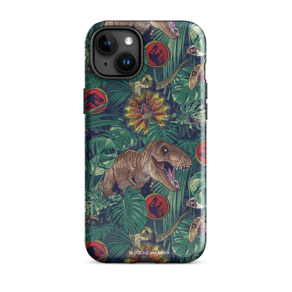 Jurassic Park Jungle iPhone Tough Case - Image 9