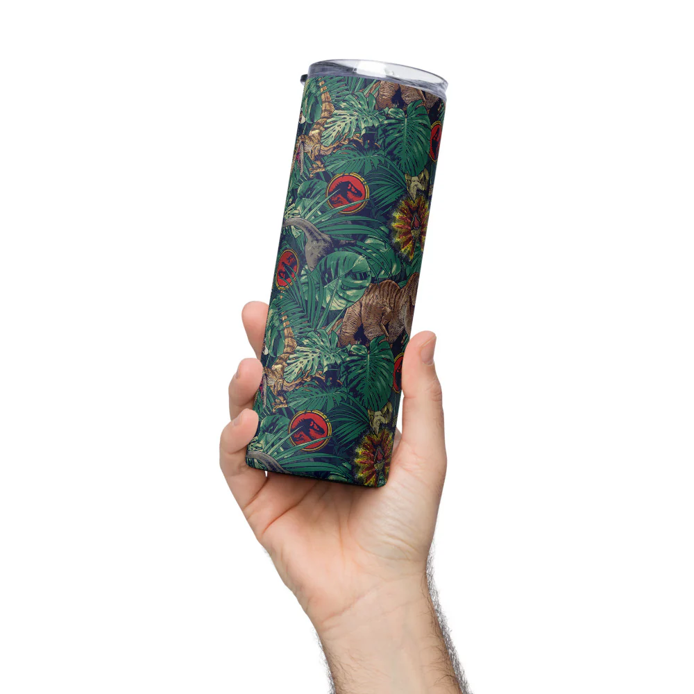 Jurassic Park Jungle Stainless Steel Tumbler - Image 3