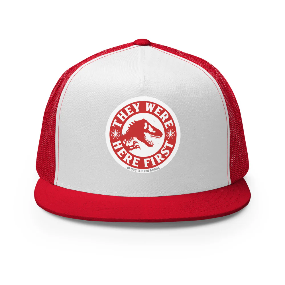 Jurassic Park They Were Here First Trucker Hat - Image 5