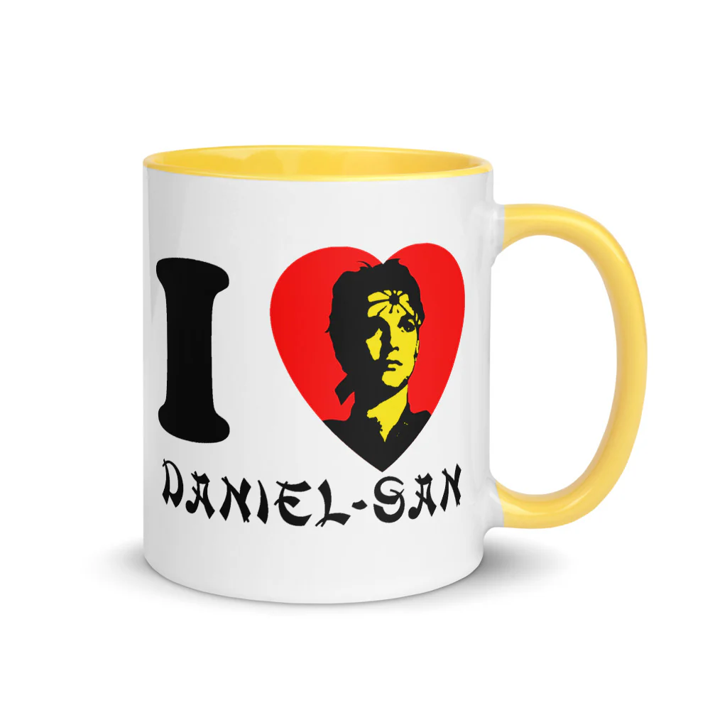 Karate Kid I Heart Daniel-San Mug - Image 5