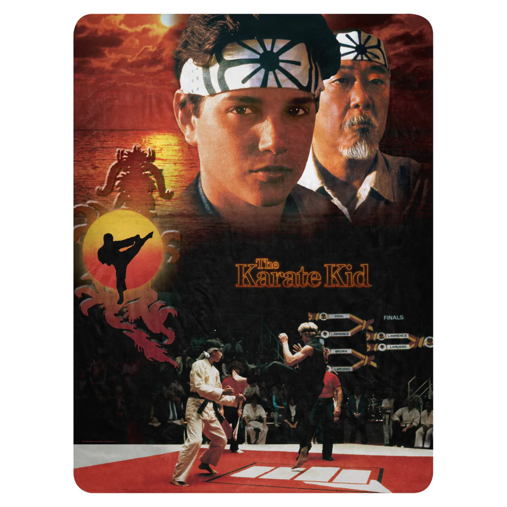 Karate Kid Keyart Sherpa Blanket - Image 9