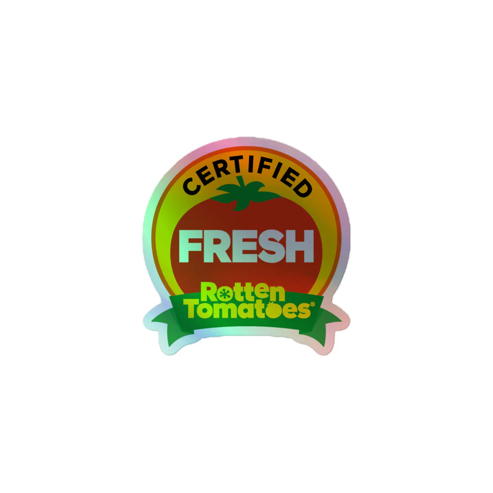 Rotten Tomatoes Certified Fresh Holographic Sticker - Image 4