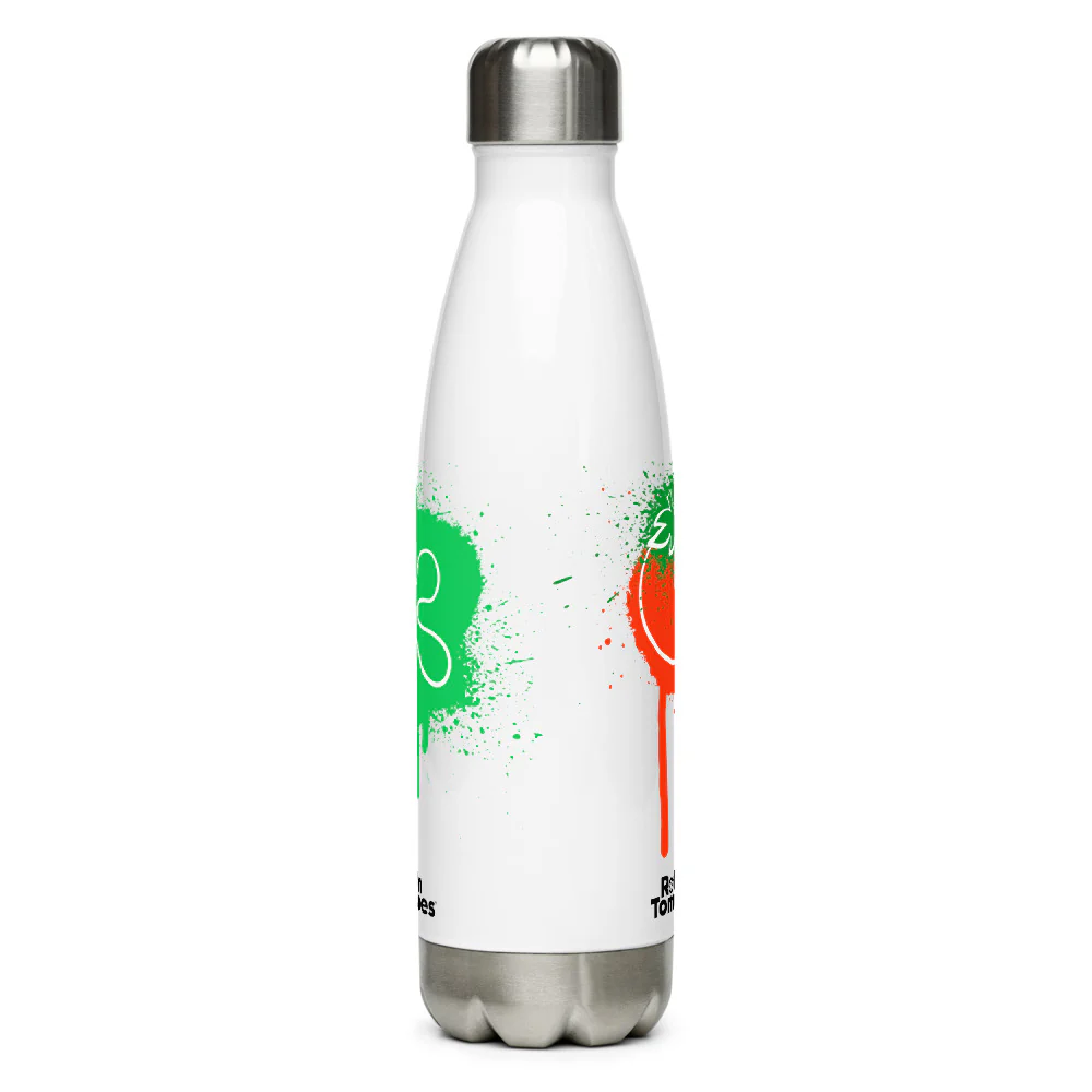 Rotten Tomatoes Splatter Stainless Steel Water Bottle - Image 4