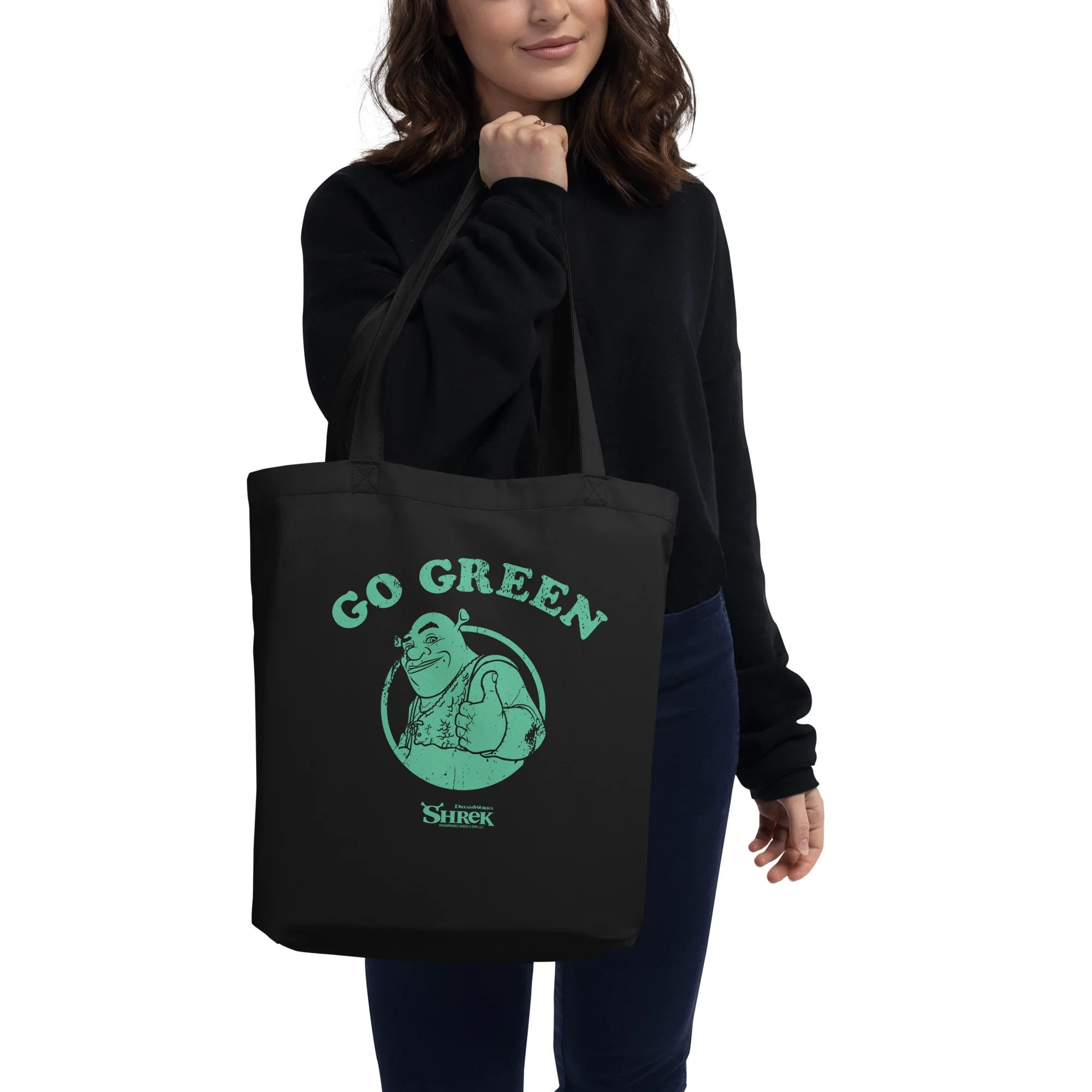Shrek Go Green Tote Bag - Image 3
