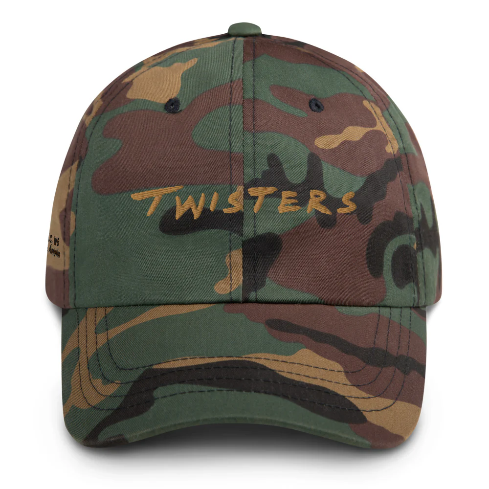 Twisters Logo Embroidered Dad Hat - Image 5