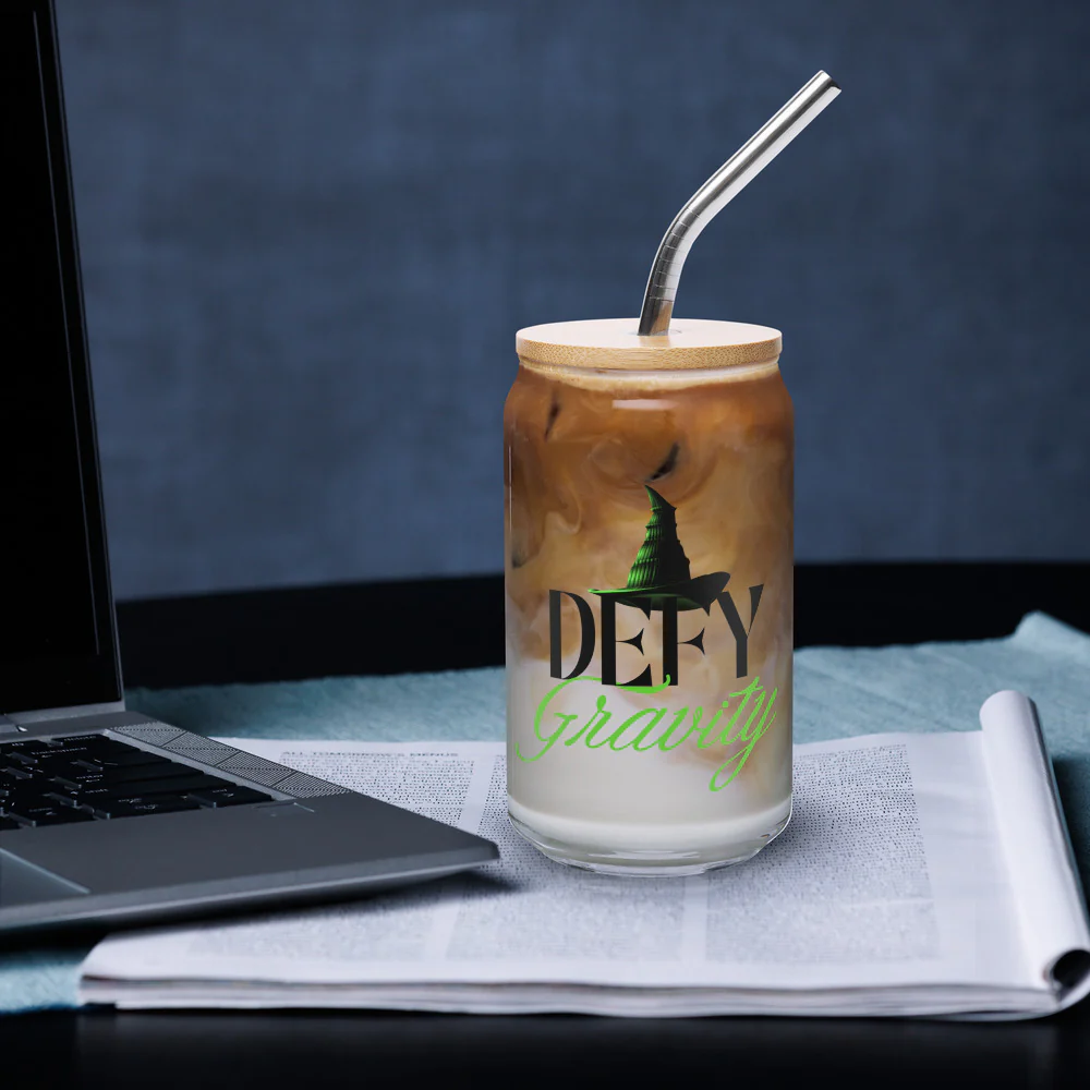 Wicked Defy Gravity Can Shaped Glass - Image 7