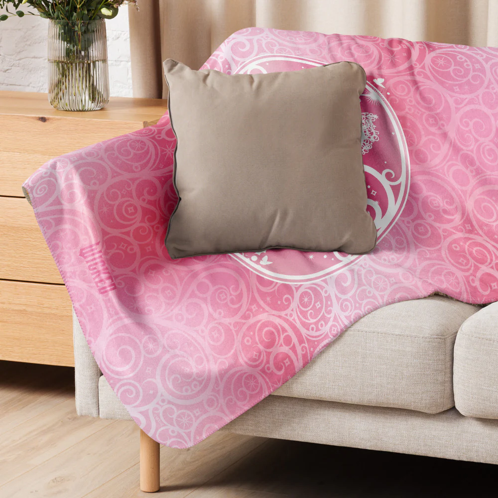 Wicked Glinda Bubble Sherpa Blanket - Image 5