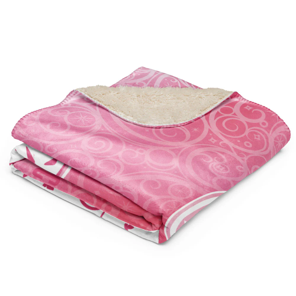 Wicked Glinda Bubble Sherpa Blanket - Image 6