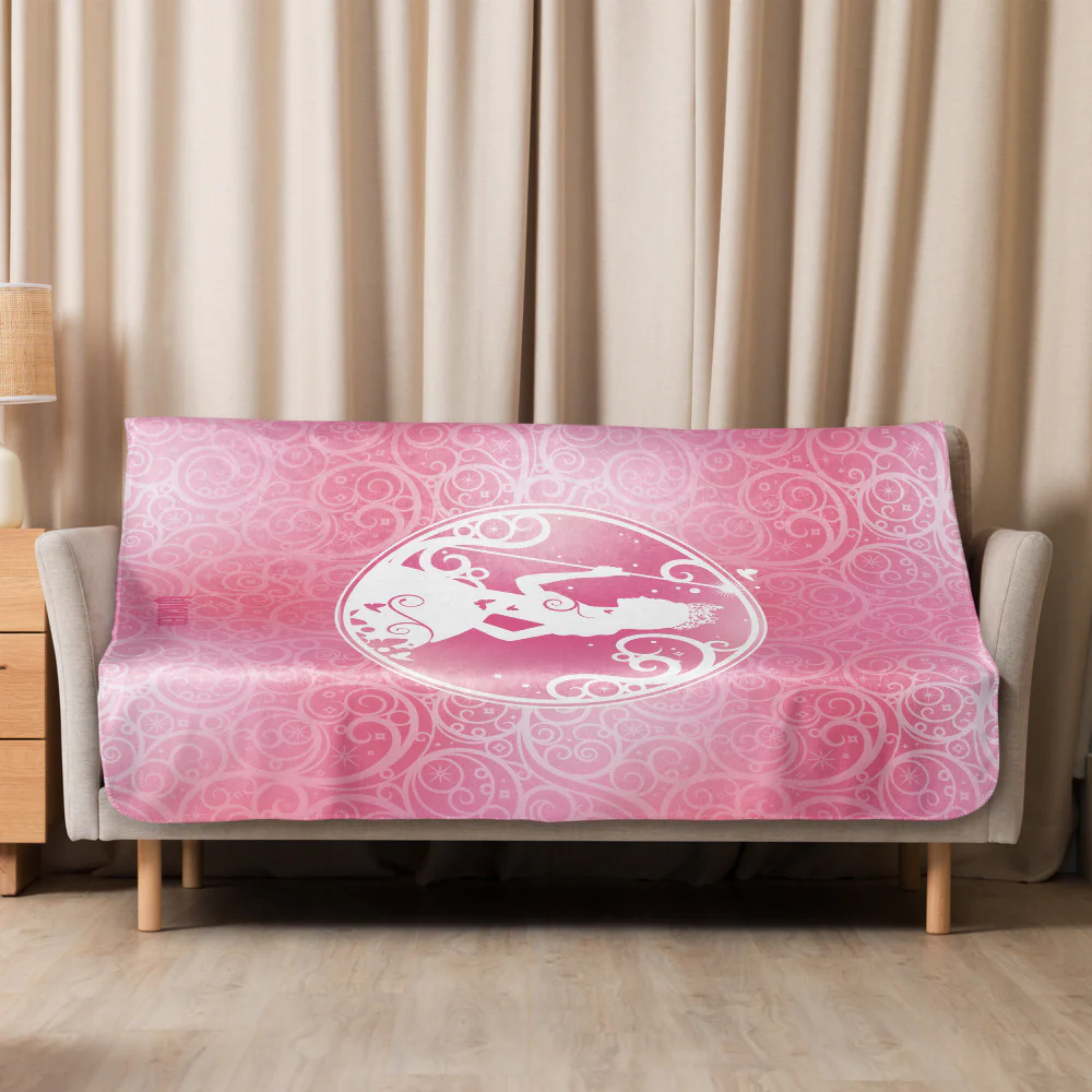 Wicked Glinda Bubble Sherpa Blanket - Image 9