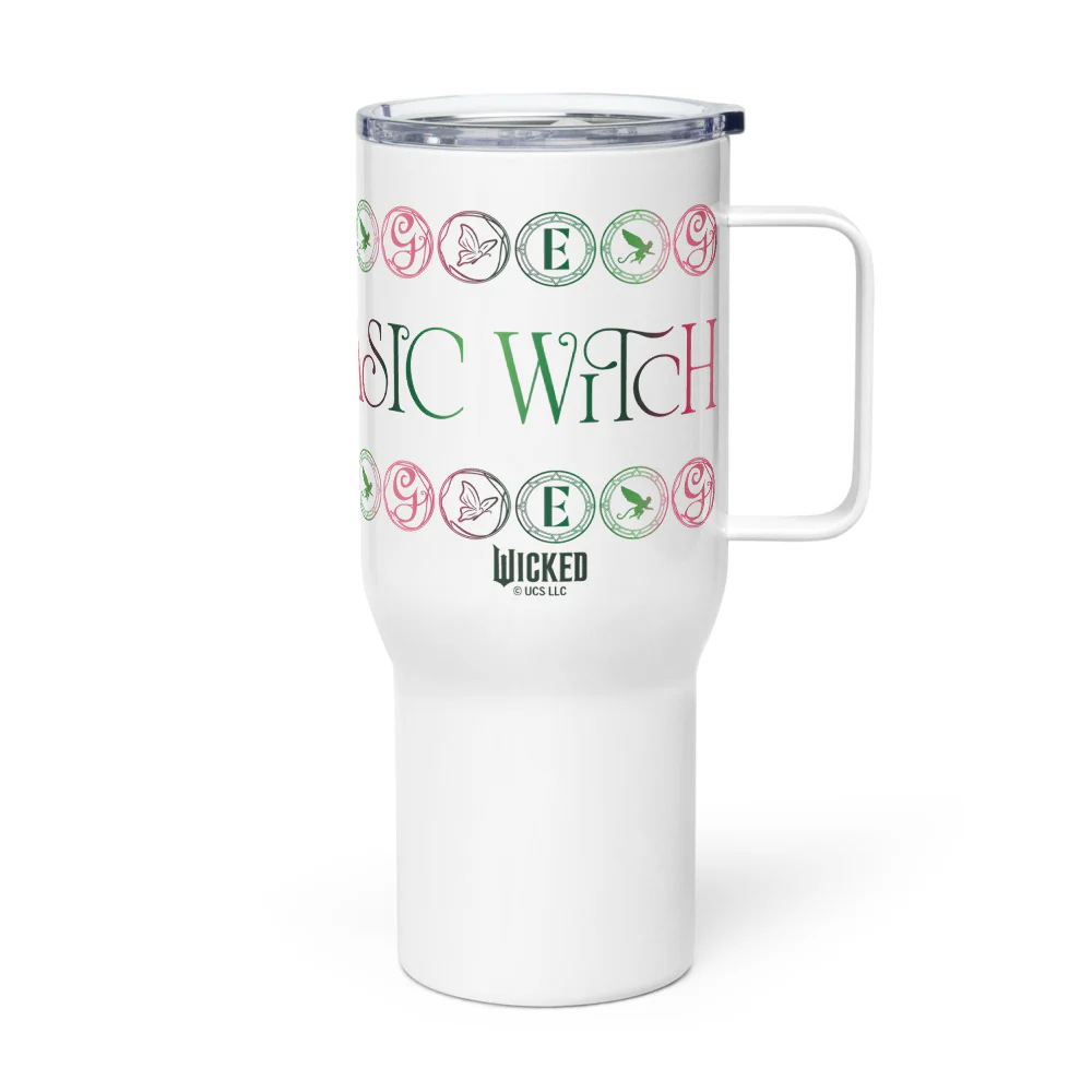 Wicked Not Your Basic Witch Travel Mug - Image 3