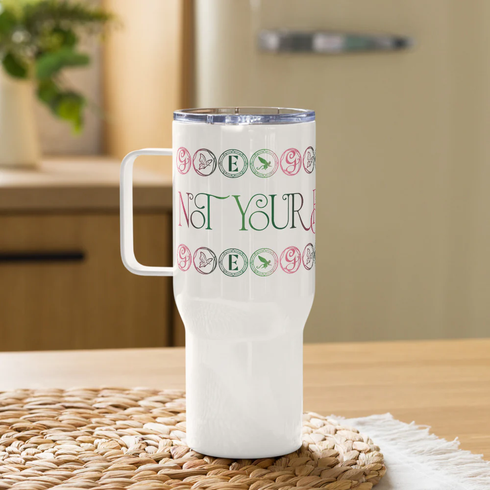 Wicked Not Your Basic Witch Travel Mug - Image 5